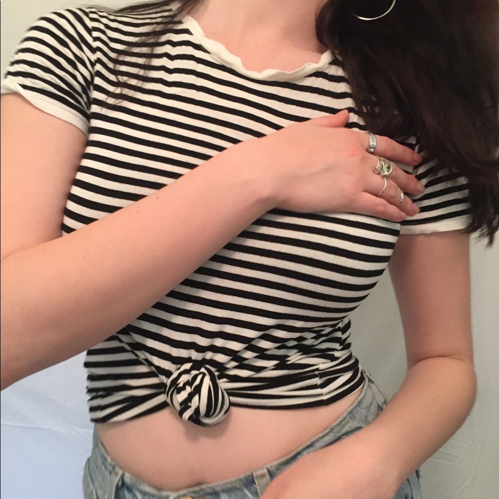 Basic stripped tee - Picture 3 of 4